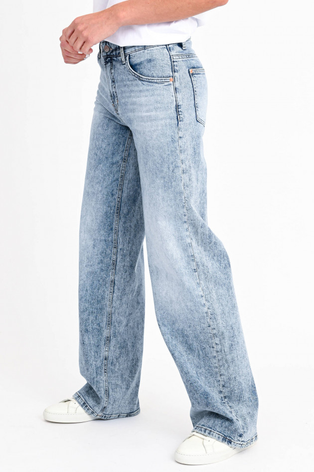 Cambio  x VIKY RADER Jeans VIKY WIDE in Blau