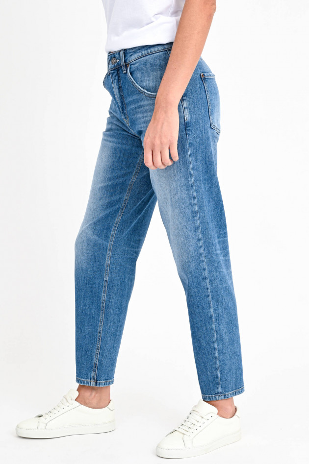 Cambio  x VIKY RADER Jeans VIKY BARELL in Mittelblau