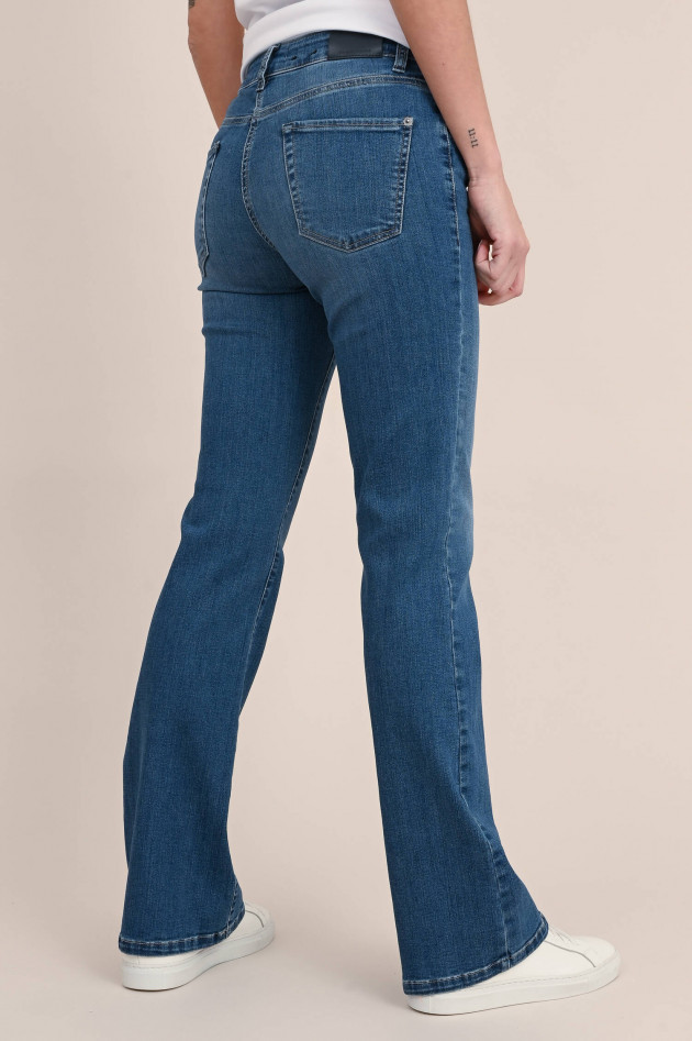 Cambio  Flared Jeans PARIS in Mittelblau