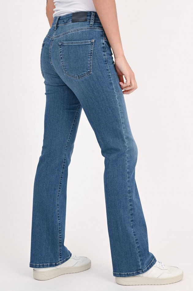 Cambio  Flared Jeans PARIS in Mittelblau
