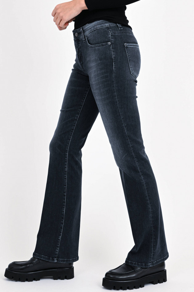 Cambio  Flared Jeans PARIS SUPERSTRETCH in Dunkelgrau