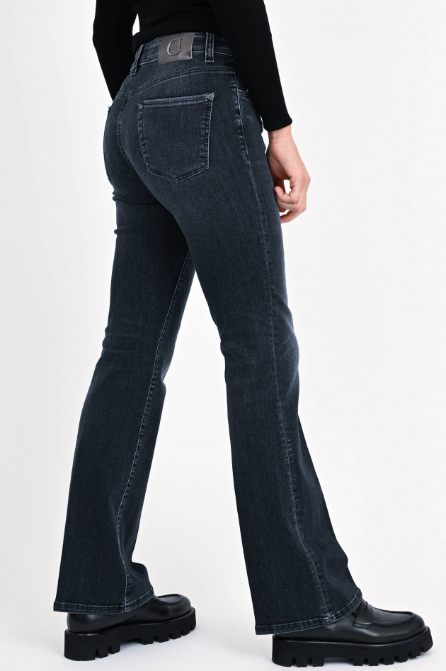 Cambio  Flared Jeans PARIS SUPERSTRETCH in Dunkelgrau