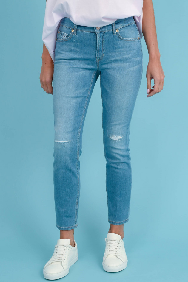 Cambio  Jeans PARIS CROPPED in Mittelblau