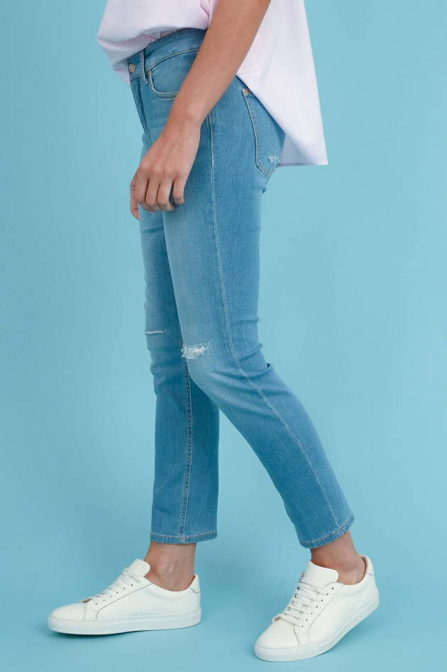 Cambio  Jeans PARIS CROPPED in Mittelblau