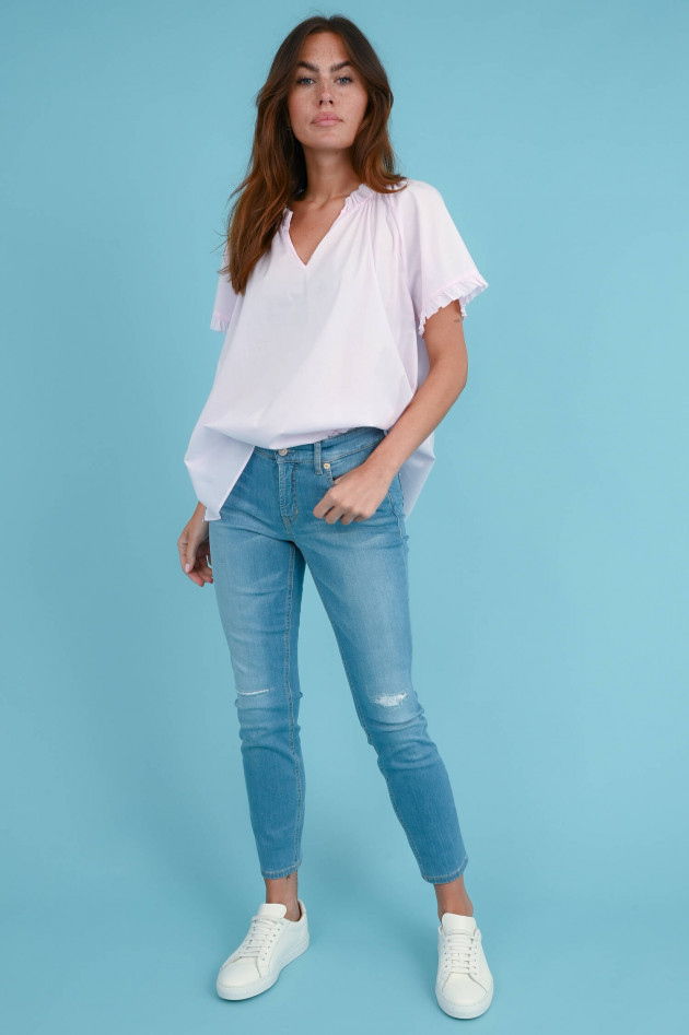 Cambio  Jeans PARIS CROPPED in Mittelblau