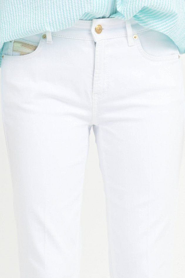 Cambio  Jeans PARIS FLARED in Weiß