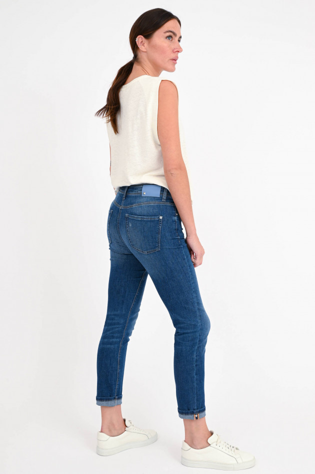 Cambio  Slim Fit Jeans PIPER SEAM in Dunkelblau