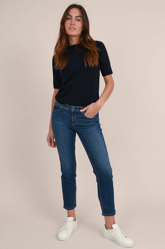 Cambio  Jeans PIPER SHORT in Mittelblau