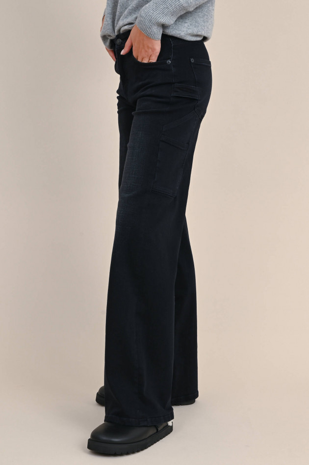 Cambio  Cargo Jeans ALIA in Schwarz