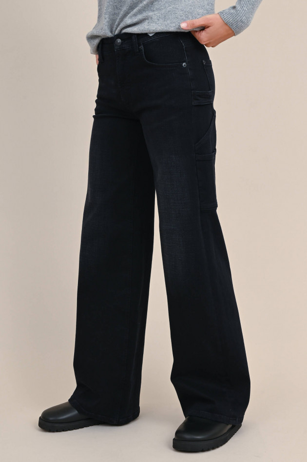 Cambio  Cargo Jeans ALIA in Schwarz