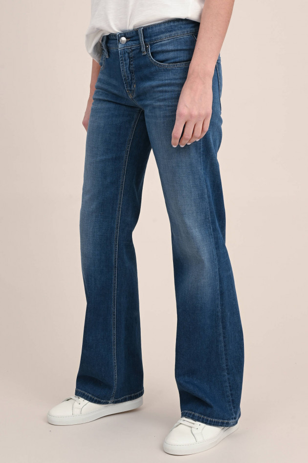 Cambio  Wide Leg Jeans TESS in Dunkelblau