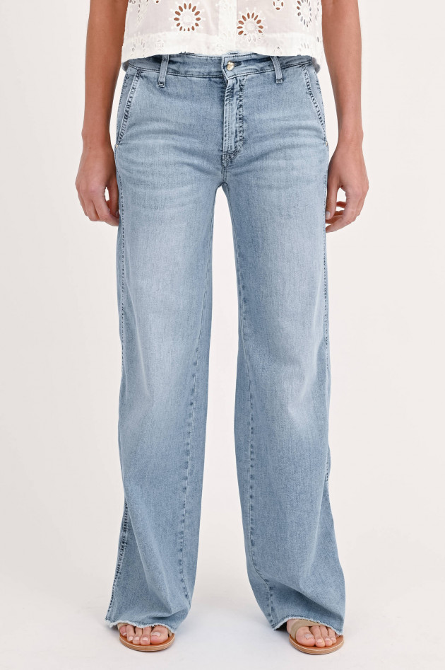 Cambio  Jeans ALEK mit weitem Bein in Hellblau