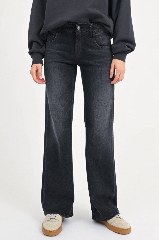 Cambio  Wide-Leg Jeans TESS in Anthrazit