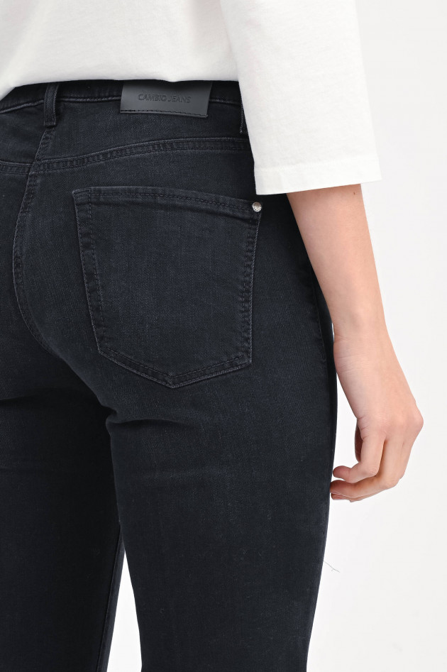 Cambio  Jeans PARIS mit Schmuckdetail in Schwarz