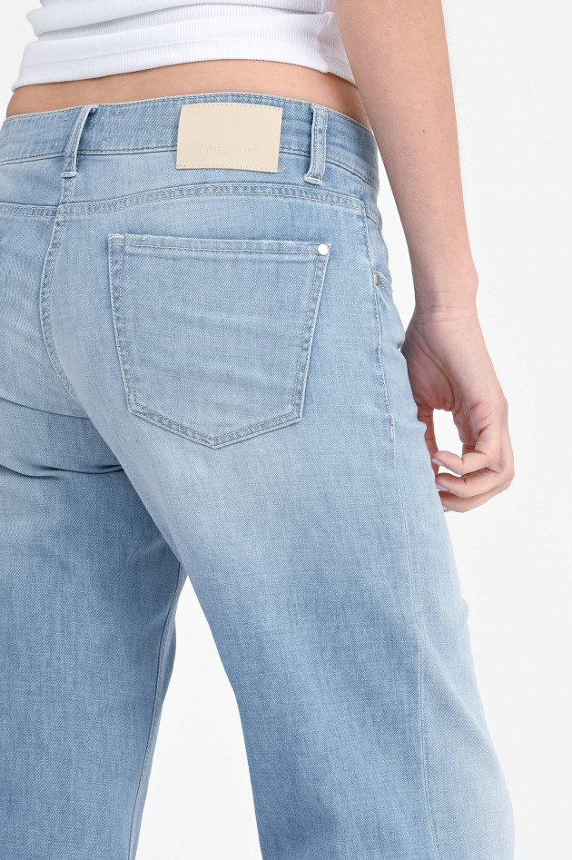 Cambio  Wide-Leg-Jeans TESS in Hellblau