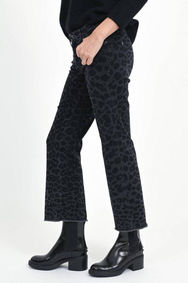 Cambio  Jeans FRANCESCA mit Animal Print in Black Cambio  Jeans FRANCESCA mit Animal Print in Black