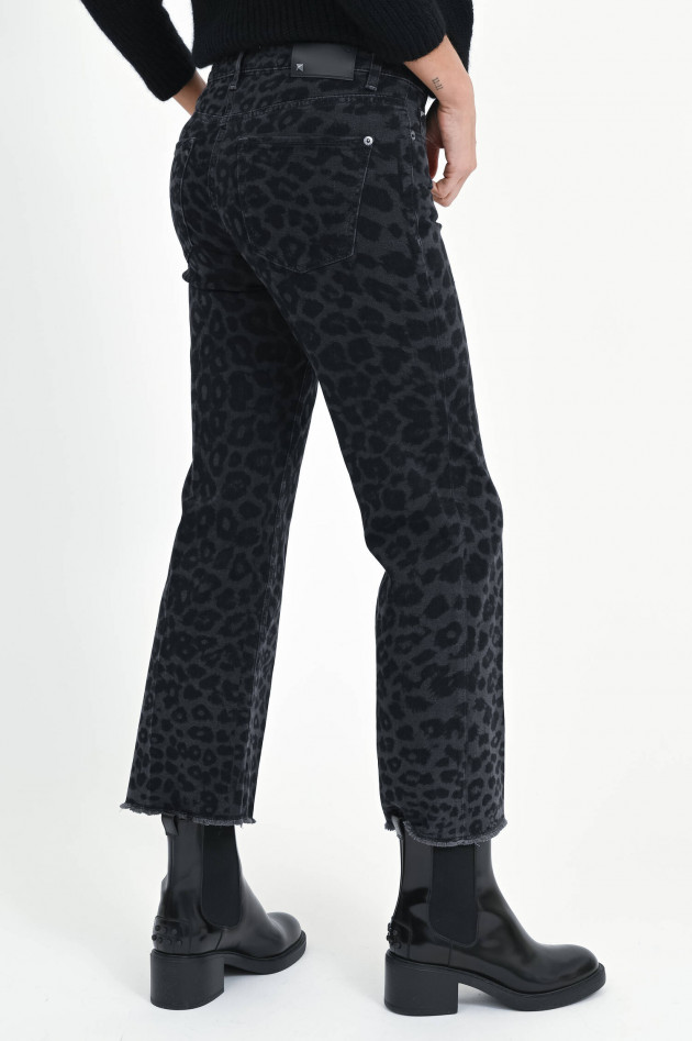Cambio  Jeans FRANCESCA mit Animal Print in Black Cambio  Jeans FRANCESCA mit Animal Print in Black