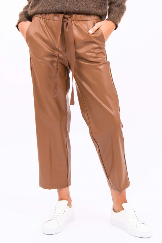 Cambio  Vegane Lederhose in Cognac