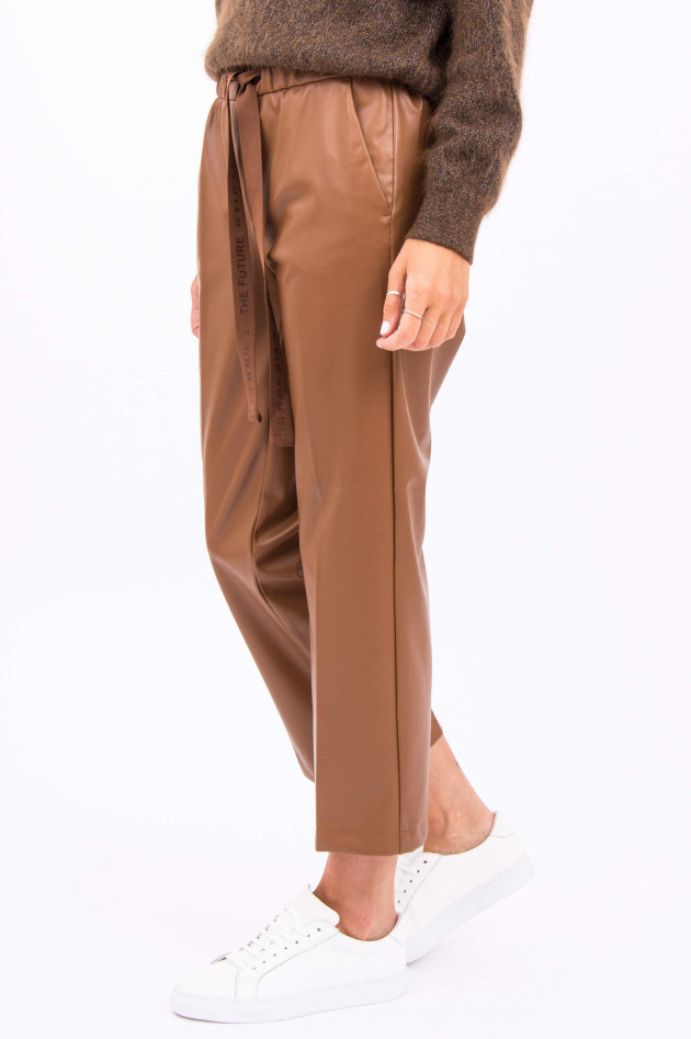 Cambio  Vegane Lederhose in Cognac