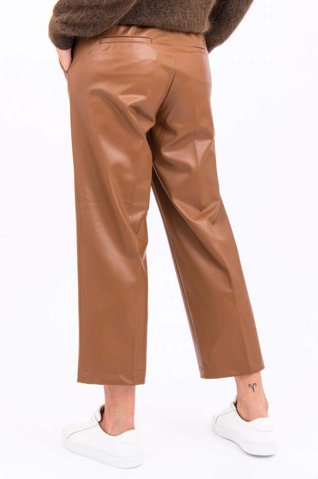 Cambio  Vegane Lederhose in Cognac