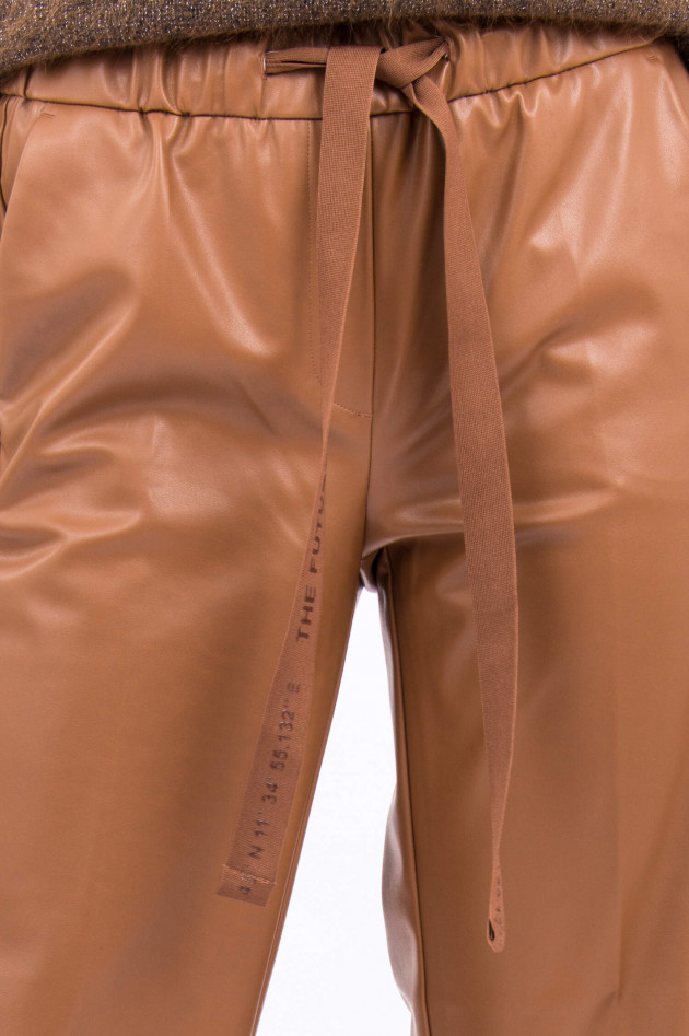 Cambio  Vegane Lederhose in Cognac