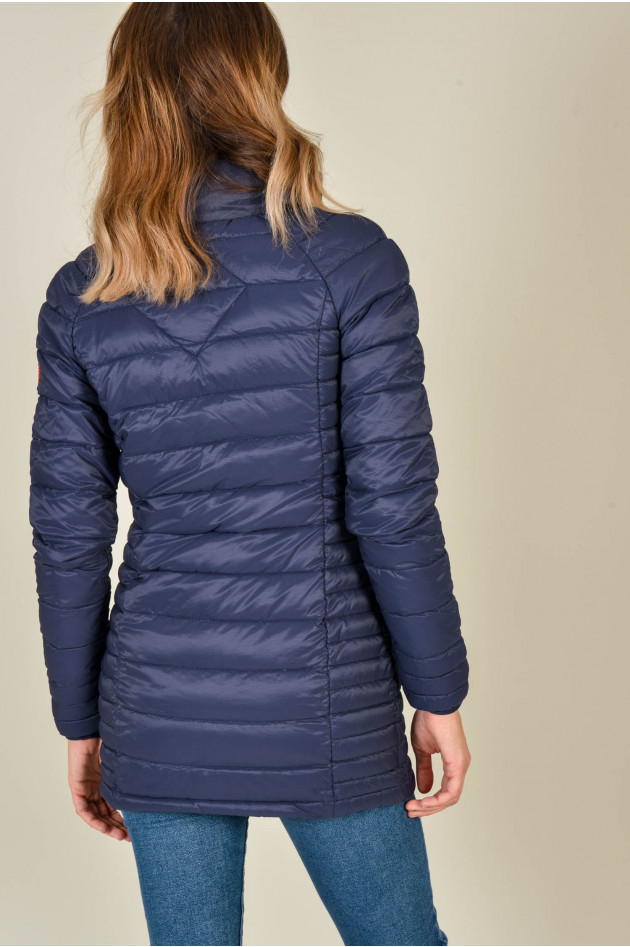 Canada Goose Mantel BROOKVALE HOODED in Blau