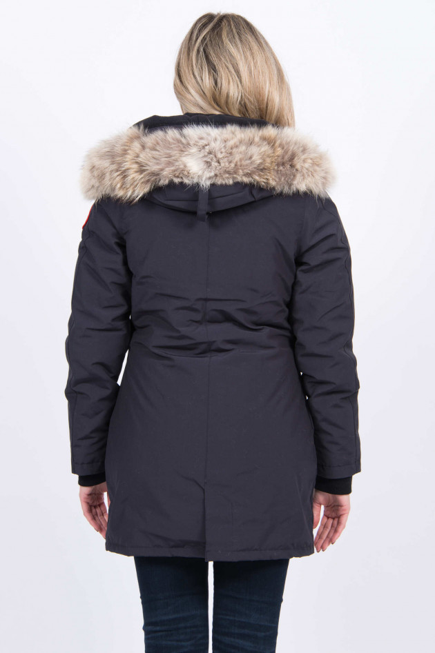 Canada Goose Winterparka VICTORIA mit Echtpelz in Navy