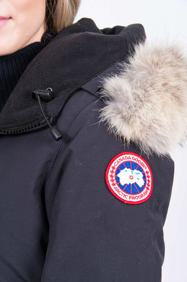 Canada Goose Winterparka VICTORIA mit Echtpelz in Navy