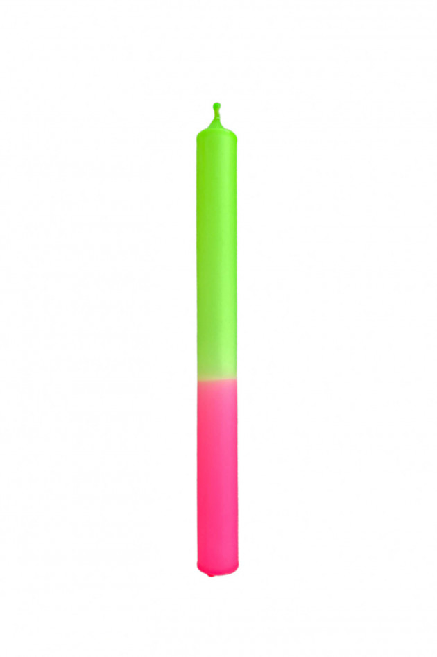 Candy Candle Dip-Dye Stabkerzen-Set WATERMELON in Grün/Pink