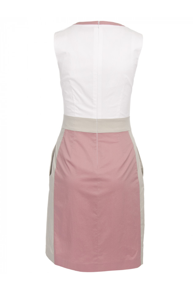 Kleid Weiß/Rosé