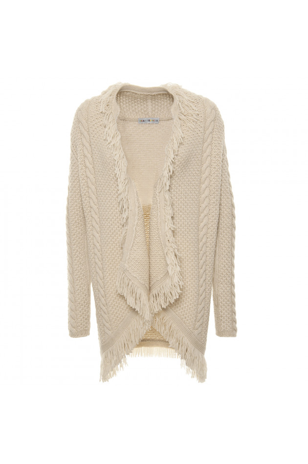 Heartbreaker Cashmere Cardigan in Beige