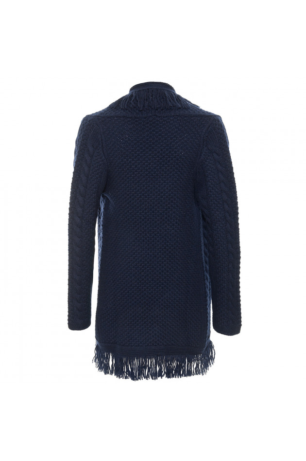 Heartbreaker Cashmere Cardigan in Blau