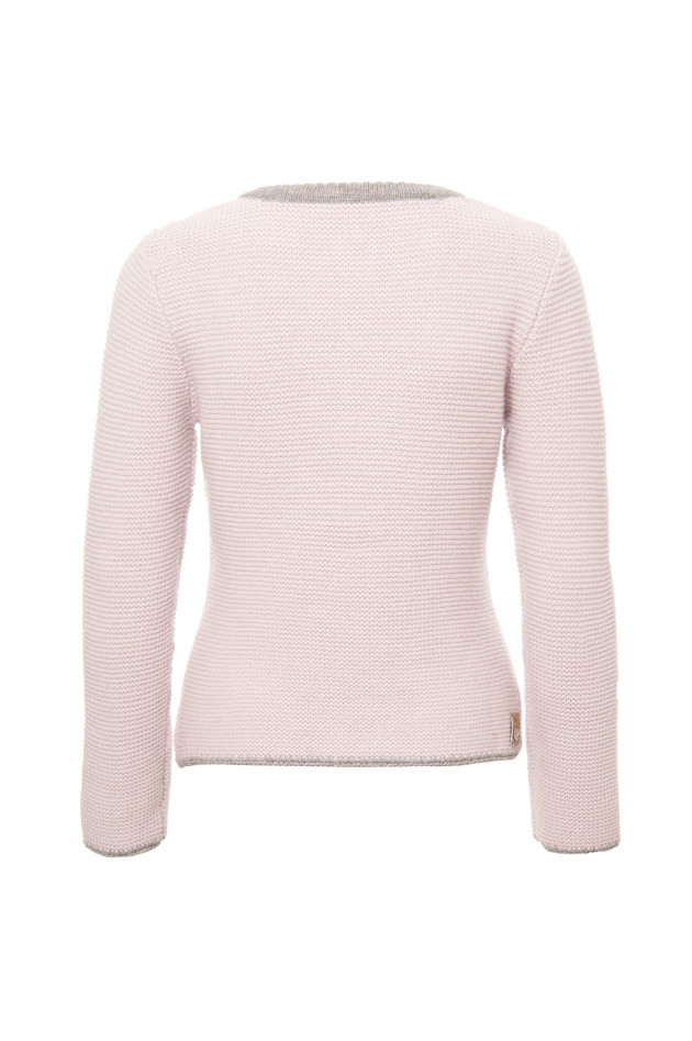 My Herzallerliebst Cashmere Weste ALICE in Rosa/Braun