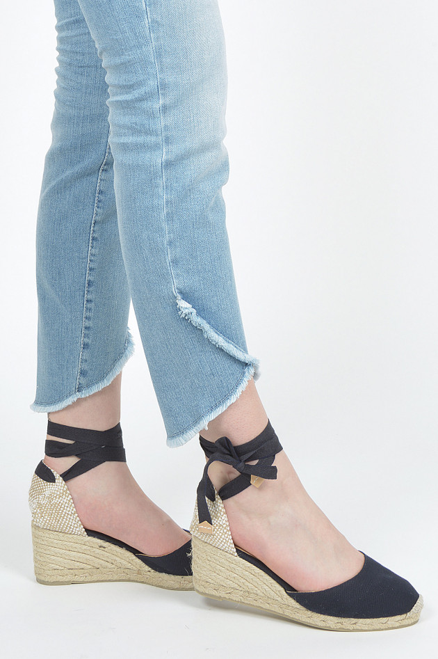 Castaner Espadrilles mit Keilabsatz in Navy
