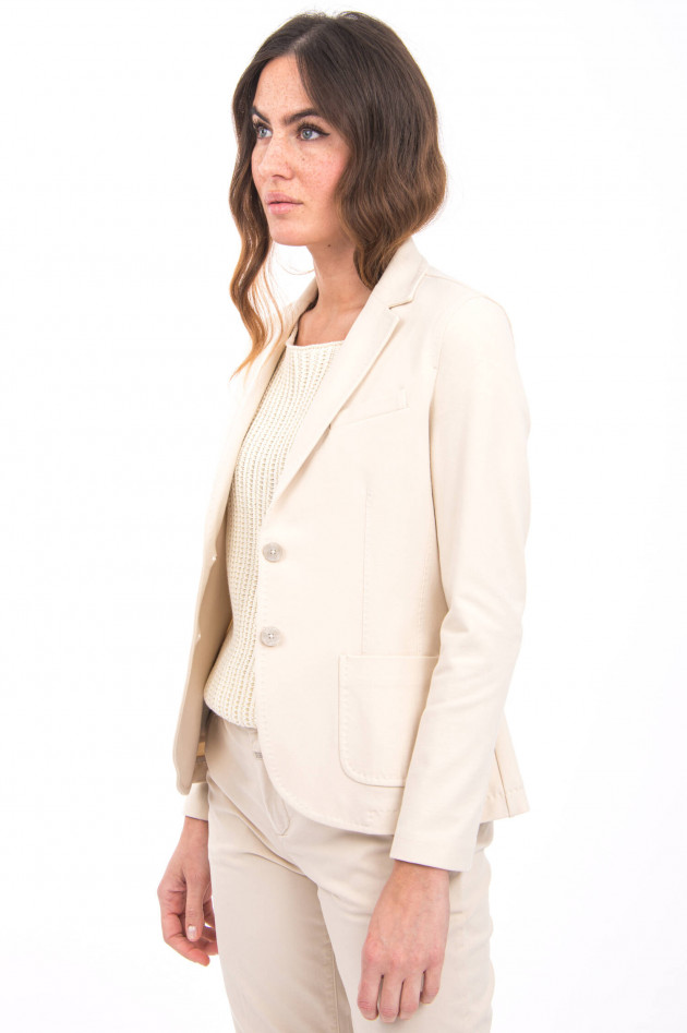 Circolo 1901 Strukturierter Blazer in Creme