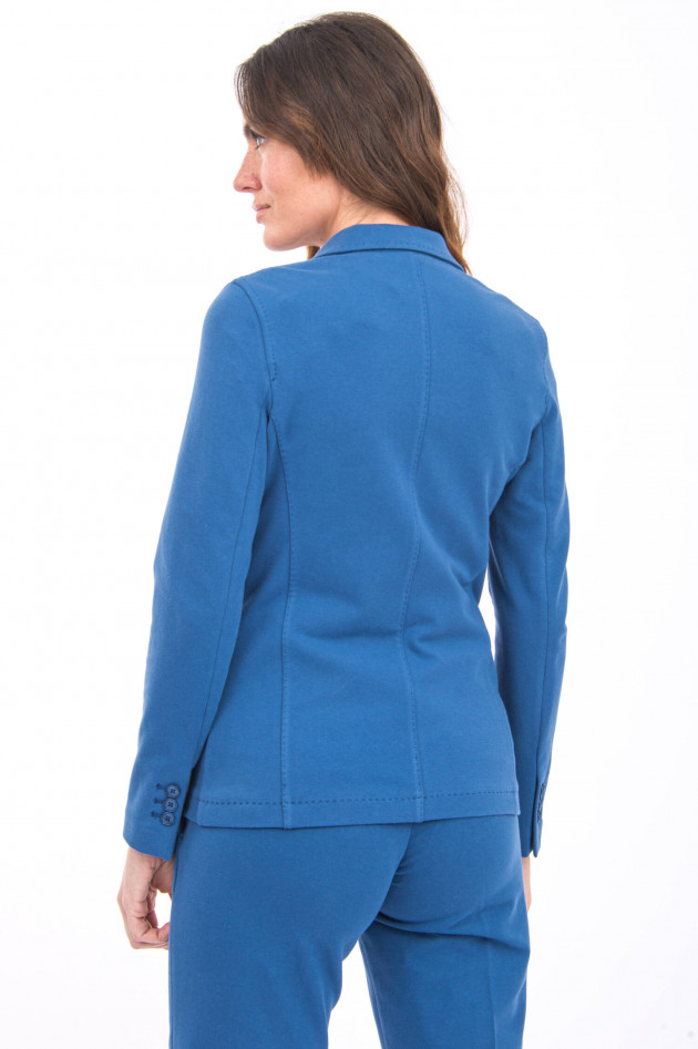 Circolo 1901 Jerseyblazer mit Ziersteppung in Indigoblau