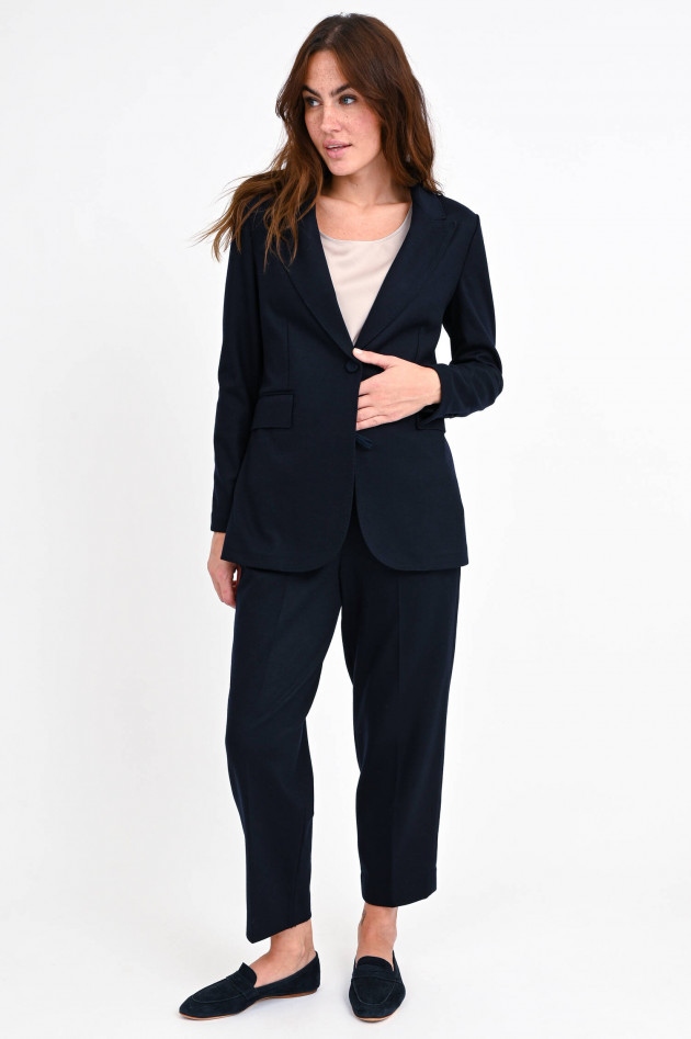 Circolo 1901 Blazer aus Woll-Cashmere-Mix in Navy