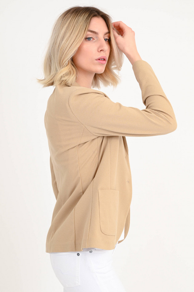 Circolo 1901 Taillierter Oxford Blazer in Beige