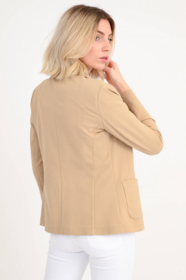 Circolo 1901 Taillierter Oxford Blazer in Beige