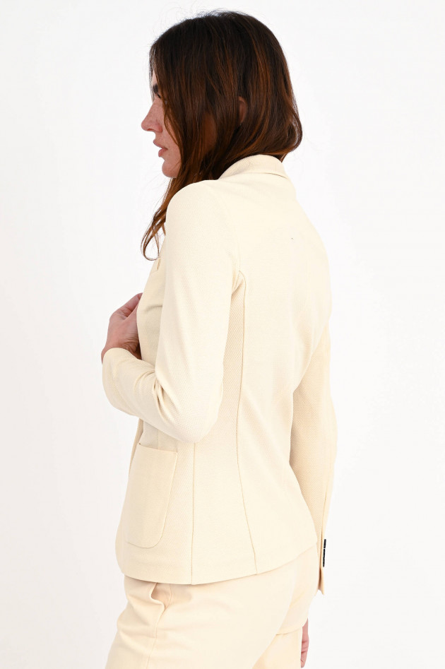 Circolo 1901 Taillierter Oxford Blazer in Beige