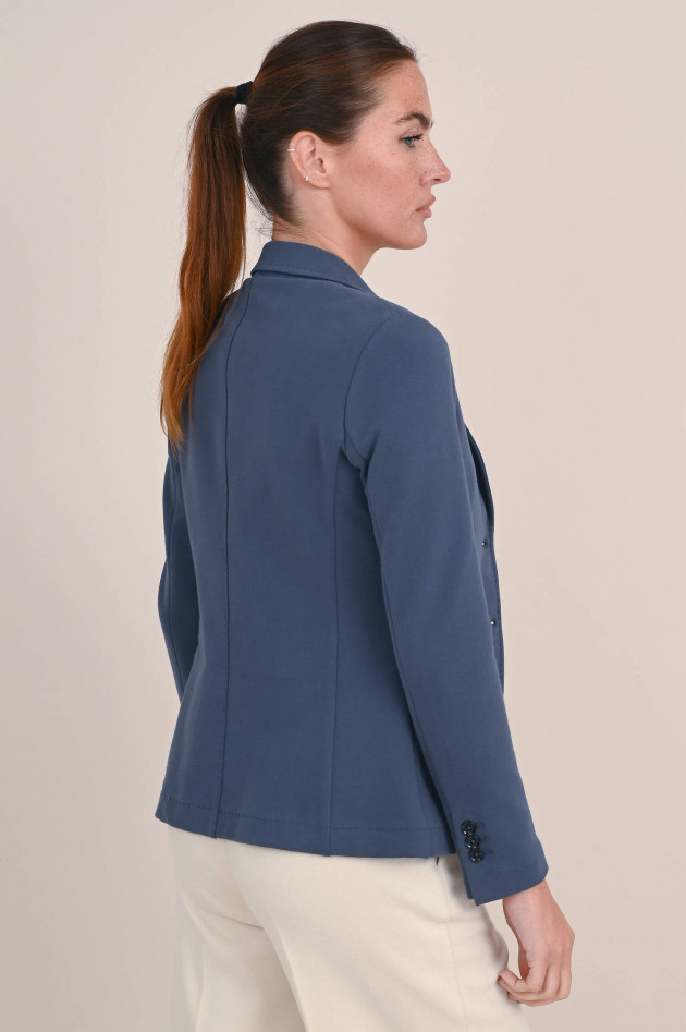 Circolo 1901 Einreihiger Jersey Blazer in Taubenblau
