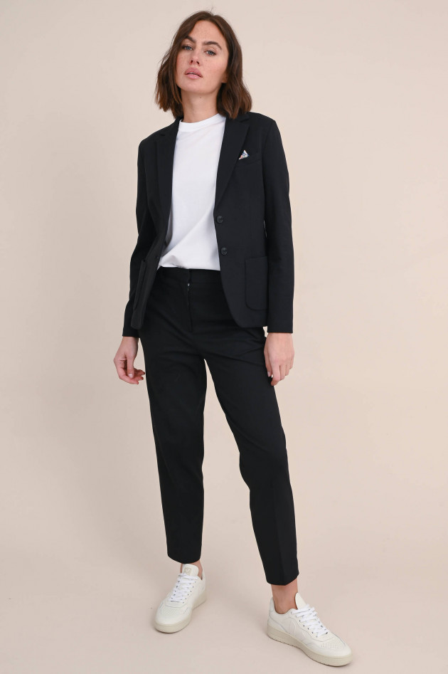 Circolo 1901 Blazer mit Struktur in Schwarz