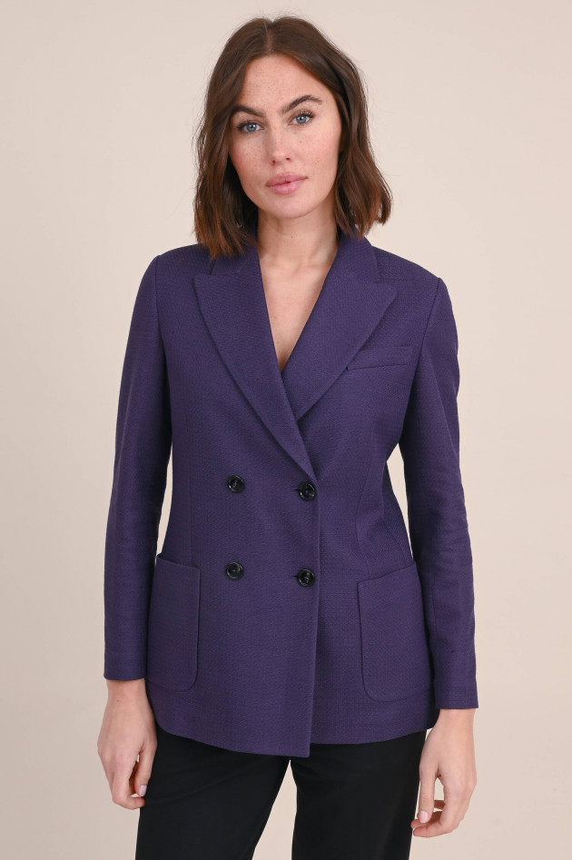 Circolo 1901 Doppelreihiger Blazer in Violett