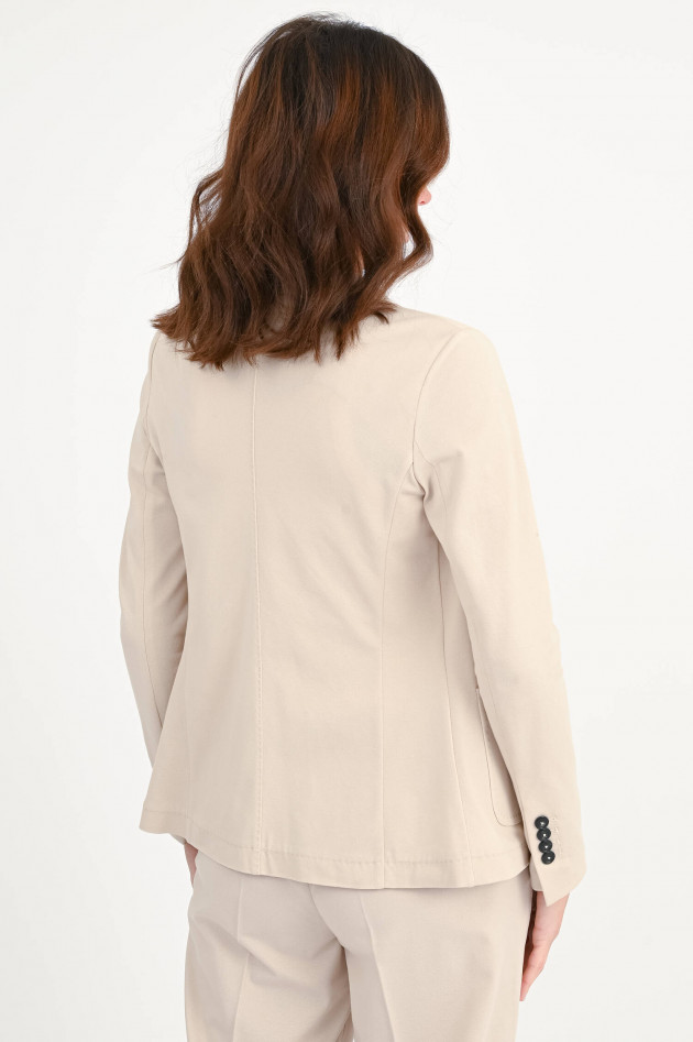 Circolo 1901 Einreihiger Jersey-Blazer in Coconut