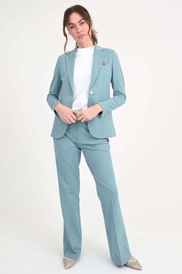 Circolo 1901  Taillierter Blazer mit Struktur in Ocean Blue