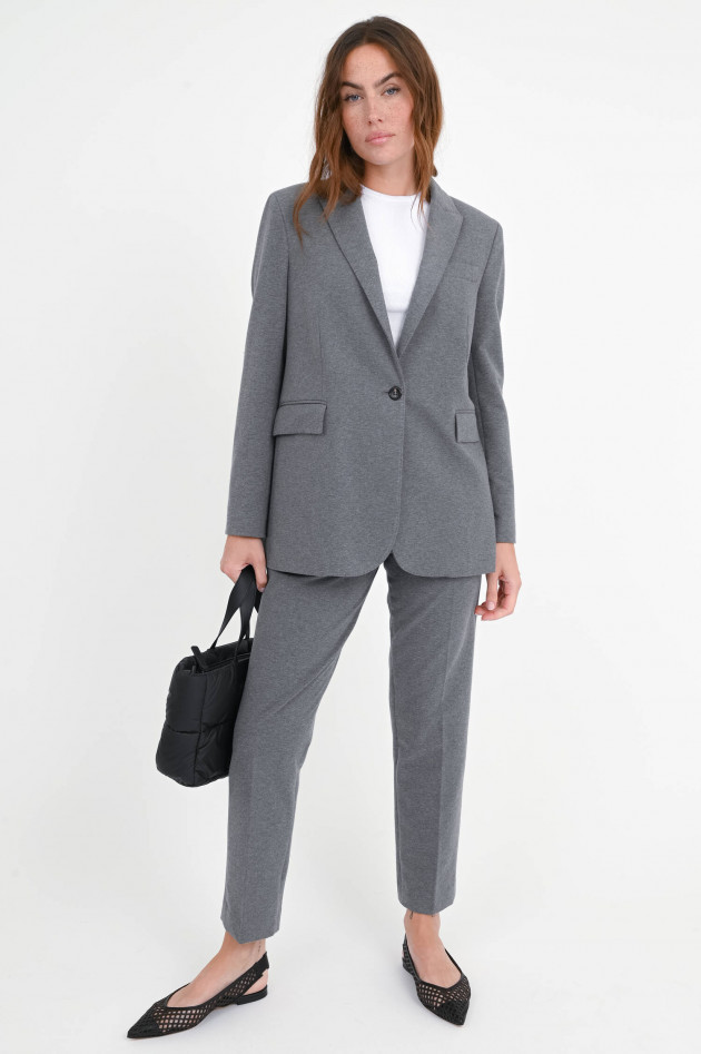 Circolo 1901 Blazer aus Baumwoll-Mix in Light Gray