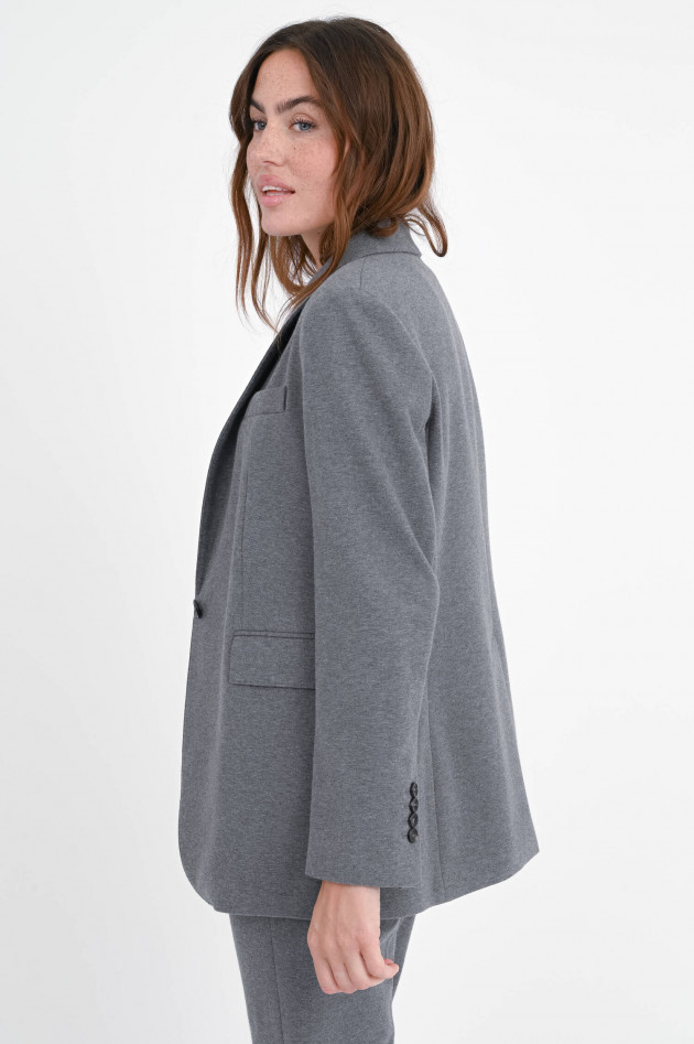 Circolo 1901 Blazer aus Baumwoll-Mix in Light Gray