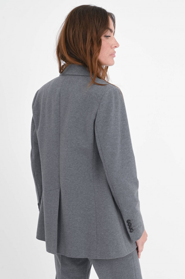 Circolo 1901 Blazer aus Baumwoll-Mix in Light Gray
