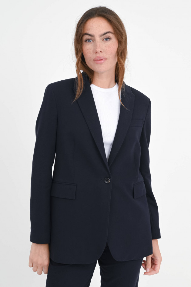 Circolo 1901 Blazer aus Baumwoll-Mix in Navy