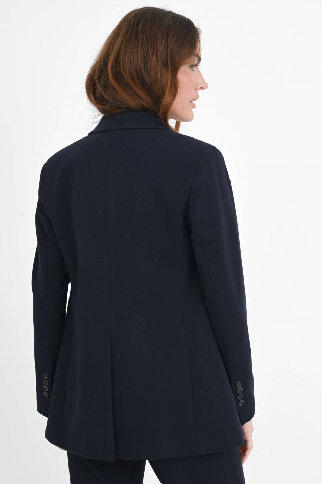 Circolo 1901 Blazer aus Baumwoll-Mix in Navy